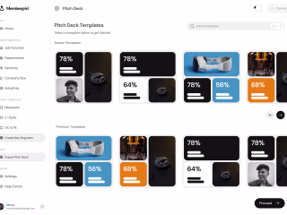 Membergrid Dashboard Design