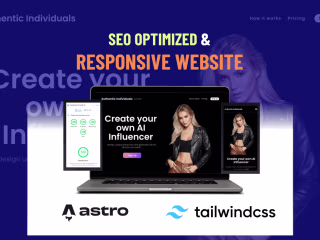 SAAS Landing Page Website With SEO