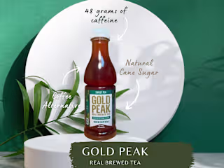 Amazon Gold Peak Sweet Tea Design & Copy