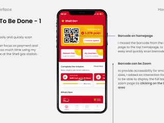 Mobile App Redesign | Shell Asia Mobile App