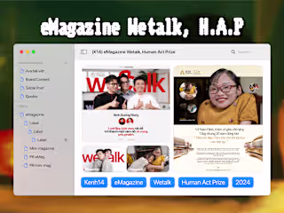 (Kenh14) eMagazine Wetalk, Human Act Prize
