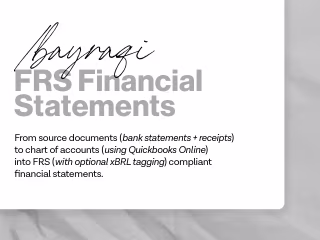 FRS/IFRS Financials