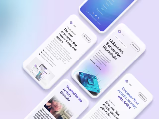 Artloc(Blockchain) - Framer Landing Page Design & Development 