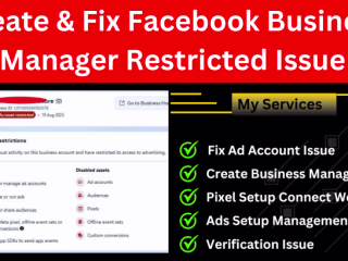 I will create and fix facebook business manager, ads account