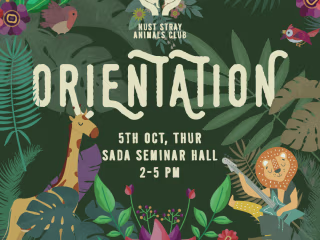 Orientation Invitation and Social Media Post 