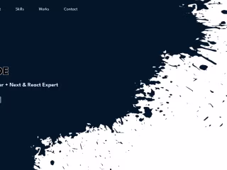 Next Portfolio Splash