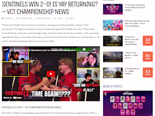 Daily Blog Posts On Everything Related to gaming