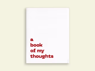 A Book Of My Thoughts 