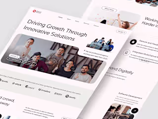 Owned - Digital Agency Landing Page Website