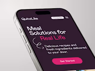 UX/UI Design for Meal Kit Website