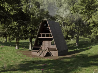 Forest hut