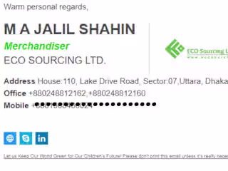 I will design a clickable HTML email signature
