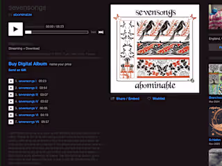 sevensongs, by abominable