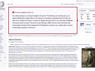 Wikipedia's Fundraising