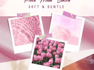 Pink Mood Board