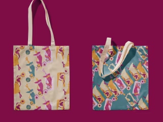 Beachside Cafe Pattern Illustrations