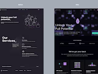 Web3 Website Redesign