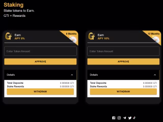Token Staking Smart Contract