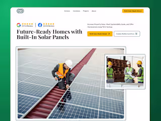 ApexSolar 🏗️ | New Builds Solar Website Design