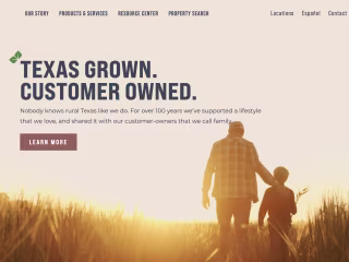 Site Copy & Media Curation for Financial Institution