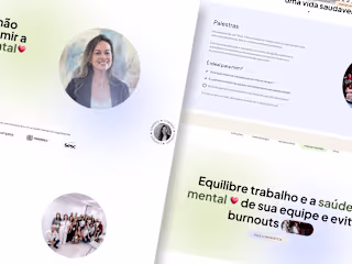 Landing Page For B2B Wellness Coach (Branding + Development)