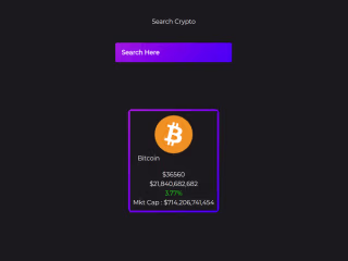 Real-Time Cryptocurrency Tracker