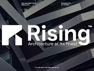 Logo Design | Architecture | Rising :: Behance