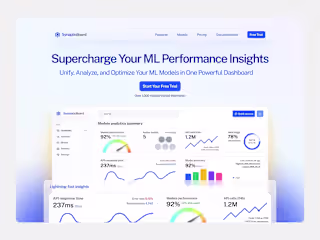 SynapticBoard - AI SaaS web design