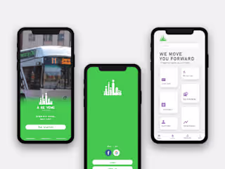 A Re Yeng Bus Service | Mobile UI/UX Concept 
