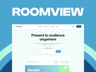 RoomView.io — Website & Web App Redesign
