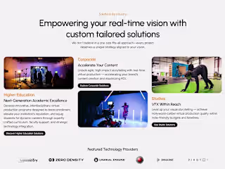 Framer Website - The Virtual Production Consulting Group
