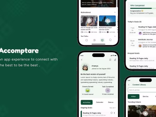 Accomptare: Designing an experience for people to achieve goals
