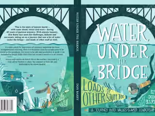 Book Cover Design for Water Under The Bridge 