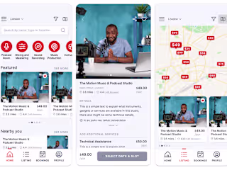 Studio Booking App for Content Creators and Photographers