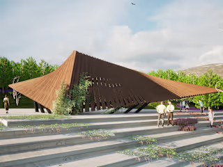 Dancing pavilion 