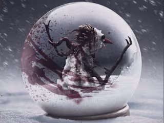 FROSTY Horror Film Concept Poster