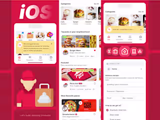 🍔 Food Delivery App - iOS