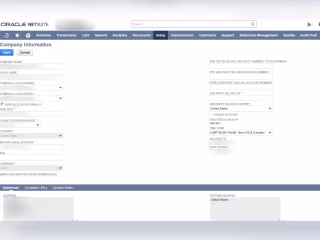 Data Implementation of ERP(NetSuite)