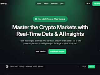 IntelAI - Landing Page