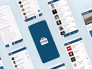 UI/UX design for Monnect