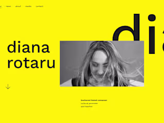 DianaRotaru.ro: A Fusion of Innovation and Minimalism