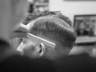 Thack's Barber Shop, (Advertisement) 