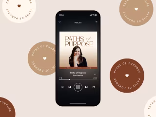 Paths of Purpose Podcast (Visual Identity)
