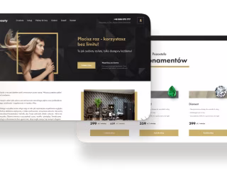 Subscription Model Website for Beauty Studio