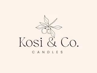 Hand drawn minimalist botanical logo design