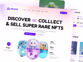 NFT Landingpage