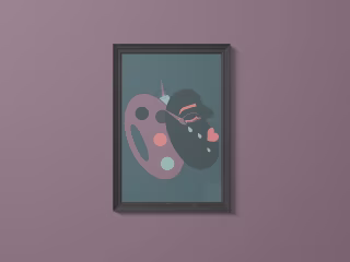 Flat Narrative Self-Portrait