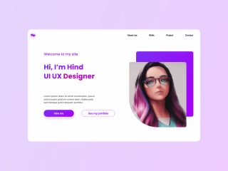 Portfolio Website - Landing Page