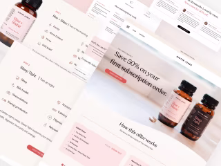 Vegan-Friendly Products Platform Landing Page UI/UX Design 🌱🛍️