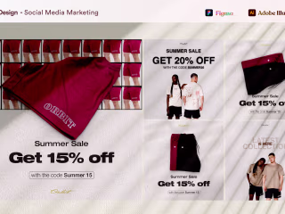 Digital Marketing Visual Design for Orbit